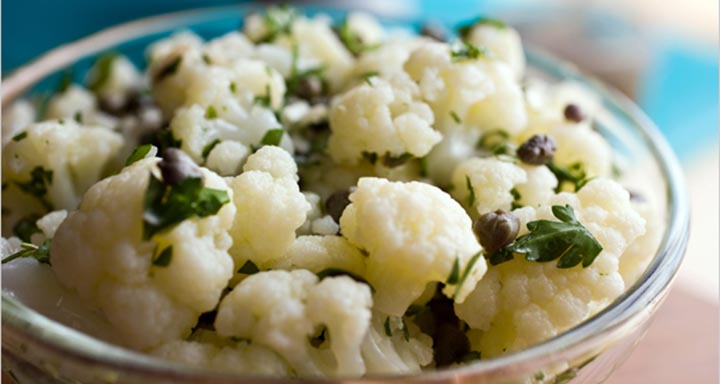 paleo diet, paleo recipe, Greek Salad With Cauliflower