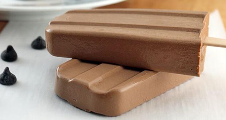 paleo diet, paleo recipes, Keto Chocolate Popsicles