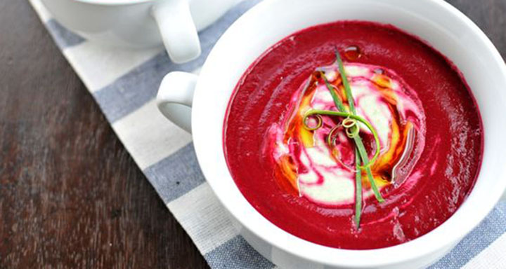 paleo diet, paleo recipes, Paleo Roasted Beet Soup